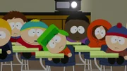 L-R: Clyde, Eric, Kyle, Token, Kenny, Stan