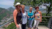 Micaela Carl, Annegret Maaß, Gabriele Klages, Renate Längle unterwegs in Rio.