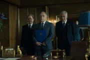l-r: Schiff (David Bamber), Mr. Laskin (Danny Webb), Singer (Henry Goodman)