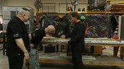 Jericho comes to the shop to get his hands dirty.