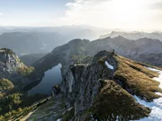 Profi-Skibergsteigerin Johanna Hiemer bei den Lahngangseen in der Steiermark