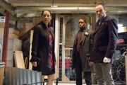 Ermitteln in einem neuen Fall: (v.l.n.r.) Watson (Lucy Liu), Captain Gregson (Aidan Quinn) und Holmes (Jonny Lee Miller) ...