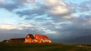 Das "Hus Achtern Diek", Pension, uralte Hofstelle und Heimat von Familie Griebel.