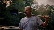 Dave Turin with shovel.