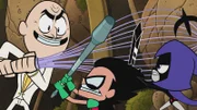 v.li.: Egghead, Robin, Raven