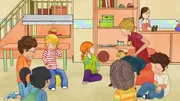 Was ist denn nur im Kindergarten los? Bei Simon, Conni und Anna juckt es ganz fürchterlich am Kopf.