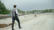 Maximilian Maier auf der Baustelle.