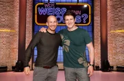 Treten bei "Wer weiß denn sowas?" als Kandidaten gegeneinander an: Der ehemalige Ringer Frank Stäbler (l.) und der ehemalige Gewichtheber Matthias Steiner (r.).