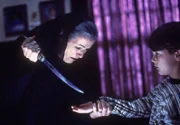 L-R: Golda (Lilyan Chauvin), Charlie/Michael Holvey (Joel Palmer)