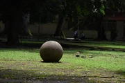 Mehr als 300 dieser Steinkugeln - Bolas - wurden in Costa Rica entdeckt.