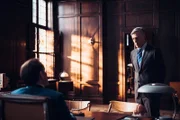 L-R: Professor T (Ben Miller), The Dean (Douglas Reith)