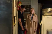 L-R: JD Pardo as EZ Reyes and  Sarah Bolger as Emily Thomas