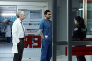 l-r: Jed Bishop (John Hannah), Bashir Hamed (Hamza Haq)