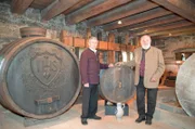 Sepp Forcher zu Besuch bei Josef Raab – im Mostmuseum St . Marienkirchen an der Polsen.