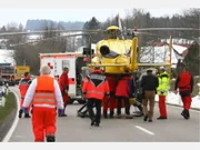 Bei manchen Einsätzen hilft nur noch der Hubschrauber.