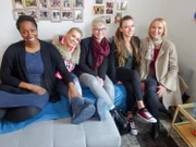 V.l.: Vera, Michaela, Julia, Jennifer und Petra