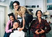 Sandra Moser als Annekäthi Tobler, Walter Andreas Müller als Hans Meier, Beat Marti als Bruno Caduff, Trudi Roth als Tante Martha