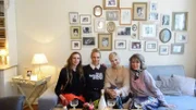 V.l.: Elinor, Susi, Johanna und Leonie
