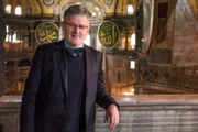 Christopher Clark im Innenraum der Hagia Sophia, einst Kirche von Byzanz, dann Moschee der Osmanen, heute Museum.