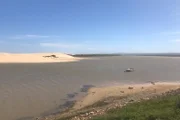 Südafrikas Garden Route Ein Nationalpark zwischen Küste und Wäldern Gamtoos River Mouth in Südafrika