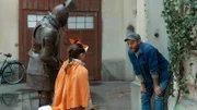 V.l.: Michi (Frederic Linkemann),  Johanna (Emilia Lauterbach) und Florian Eder (Florian Brückner)