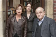 Kommissarin Anna Springer (Rita Russek), Alex (Ina Paule Klink, Mi.) und Georg Wilsberg (Leonard Lansink)