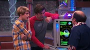 L-R: Henry Hart (Jace Norman), Captain Man / Ray Manchester (Cooper Barnes), Schwoz (Michael D. Cohen)