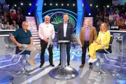 v.li.: Otmar Zangerle (Fliess in Tirol), Curt Hölzl (Brunn am Gebirge in Niederösterreich), Armin Assinger, Dario Lindes (Graz), Karina Toth (Oberschützen im Burgenland).