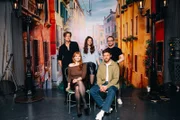 Die Ragazzi des Tages von links: Damian Hardung, Sophie Passmann, Yvonne Catterfeld, Tommi Schmitt und Ralf Schmitz