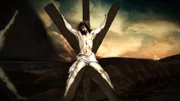 Jesus von Nazareth an einem X-förmigen Kreuz. Könnte die klassische Darstellung von Jesus am Kreuz falsch sein?