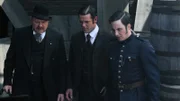 l-r : Thomas Brackenreid (Thomas Craig), William Murdoch (Yannick Bisson), George Crabtree (Jonny Harris)