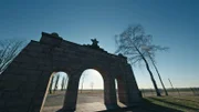Ehrenhain Zeithain, im Gedenken an russische Kriegsgefangene auf dem ehemaligen Lagergelände.