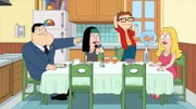 (v.l.n.r.) Stan; Hayley; Steve; Klaus; Francine