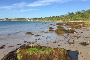 Küstenabschnitt im Norden der Isle of Wight