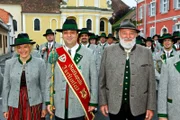 Sepp Forcher mit Stabführer der MV Stadtkapelle Fürstenfeld.