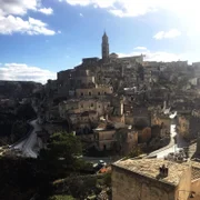 Matera - eine Stadt wie eine Weihnachtskrippe.
