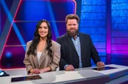 Journalistin Jessica Schöne und Antoine Monot Jr. bilden heute ein Rateteam bei "Meister des Alltags" – dem Wissensquiz mit Aha-Effekt und cleveren Tipps für den Alltag.