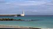 Statue von Jesus Christus in der Straße von Gibraltar