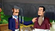 Friedhelm (l.) und Falko (r.) freuen sich über ihre zurückgewonnene Freundschaft.