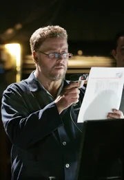C.S.I. - Den Tätern auf der Spur "Tausend Tage Leben". Im Bild: William Petersen (Gil Grissom).