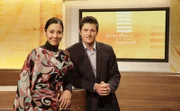 Moderator Marc Sauber und Co-Moderatorin Carolin Nyhuis.