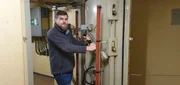 Mirko Krumm, Betreiber des Bunkers Warnamt Bassum.