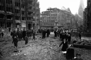 Hamburg Mitte Altstadt, Kriegstrümmer, Zerstörung, Mönckebergstraße