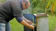In Mannheim-Süd wird heute geschlemmt! Der Erste Vorsitzende Alex möchte seine Gäste mit selbst geräucherten Forellen verwöhnen.