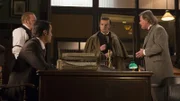 l-r : Detective William Murdoch(Yannick Bisson),Inspector Thomas Brackenreid(Thomas Craig),Andrew Grower
