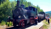 Die Lokomotive gehört dem Bayerischen Localbahn Verein.