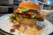 Worschtkopp: Rindfleisch-Burger.