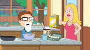 Stan, l.; Francine, r.