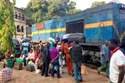 Endstation Kigoma am Tanganjikasee.