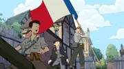 Endlich ist der Krieg vorbei. Es lebe Frankreich!